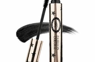 FASHION COLOUR Nourish Plump Up Super HD Waterproof Longer Lash Mascara | Aroma Formula Mascara for Long Lashes | Lightweight | Highly Pigmented Colour | Black (10g)