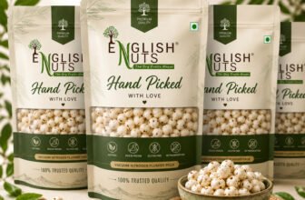 ENGLISH NUTS Plain Makhana Makhana(4 x 250 g)