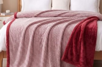 Story@Home Reversible Flannel Sherpa Blankets for Winter Double Size 500GSM