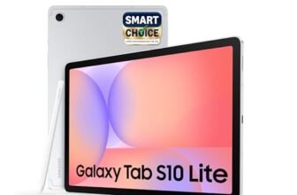 Samsung Galaxy Tab S10 Lite [Smartchoice], 10.9-inch (27.7 CM), LCD Display, 6GB RAM, 128GB ROM, Wi-Fi, Dual Speakers, S Pen, Silver, AI Enabled