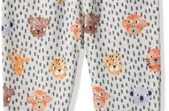 Marks & Spencer Regualr Fit Bear Jogger T784004ZGREY Marl (6-9 Months)
