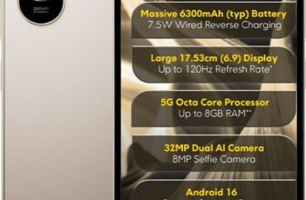 POCO C85x 5G (Sunset Gold, 64 GB)(4 GB RAM)