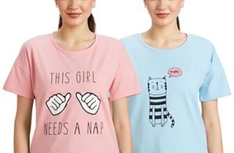 Amazon Brand – Symbol Women’s Cotton Stretch Regular Fit Round Neck Half Sleeve T-Shirt (Combo Pack of 2) (TS-1 Cont_Strawberry Pink & Sky Blue_XL)