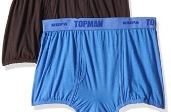 Rupa Men Modern Underwear, Assorted, 90 CM (Pack of 2)