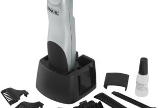 WAHL 9906-717 Trimmer 30 min  Runtime 4 Length Settings(Silver)