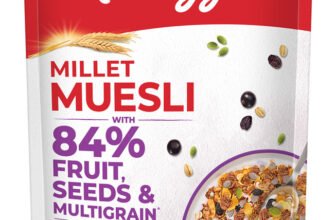 Kellogg’s Millet Muesli|Power Breakfast| No Maida |No Palm Oil Pouch(500 g)