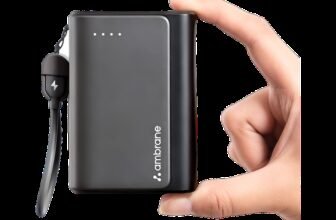 Ambrane 20000 mAh 35 W Compact Pocket Size Power Bank(Black, Lithium Polymer, Quick Charge 3.0, Power Delivery 3.0, Fast Charging for Mobile, Laptop, Earbuds, Tablet, Trimmer, Speaker, Smartwatch, Smartband)