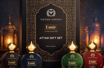 THE MAN COMPANY Attar Gift SetFarid, Sufiana, Sultan & QayadatPremiumAlcohol-FreeUnisex(4x12ml) Floral Attar(Musk Arabia, Agarwood, Floral, Rose)