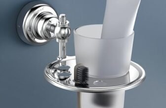 Plantex (Primax) Tumbler for Bathroom/304 Grade Stainless Steel Toothbrush Holder/Bathroom Accessories – Pack of 1 Skyllo (Chrome)