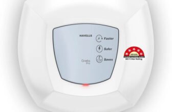 HAVELLS Greta Pro 10 10 L Storage Water Geyser(White, Blue)