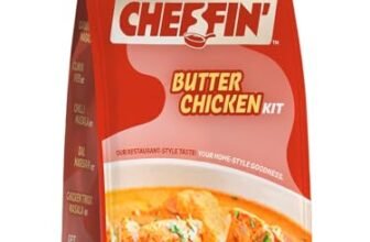 Cheffin Butter Chicken Masala Kit, 285g |Complete Curry in 3 Easy Step| 100% Natural, No Preservatives | Ready in 5 Min| Serves 2-3
