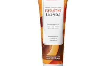 Sirona Natural Exfoliating Face Wash – 125ml | Plant-Based, No AHA No BHA | For Glowing Skin | Unclogs Pores, Removes Tan, Controls Excess Oil | Suitable For All Skin Types
