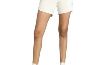 PUMA Women, ESS Elevated Shorts, Alpine Snow, XS, (67794687)