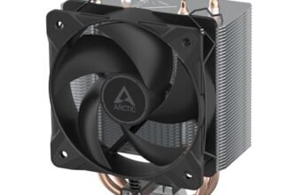 ARCTIC Freezer 8A Compact AMD CPU Cooler | AM5/AM4 Compatible | Offset Mounting | 100 mm PWM Fan | Pre-Applied MX-6 Thermal Compound