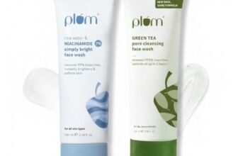 Plum 2% Niacinamide & Green Tea Pore Cleansing Face Wash Combo | Brightening & Oil Control | Gentle & Non-Drying | 100ml + 100ml