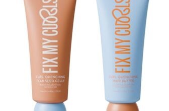 Fix My Curls Curl Quenching Moisture Styling Duo | For Curly, Wavy, Dry, Frizzy Hair | Enriched With Aloe Vera, Chia Seed, and Flax Seed | Silicone Free Curl Activator | Frizz Control | 50gm each