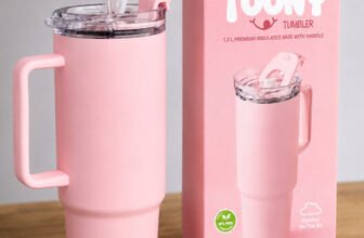 HNENTERPRISE Trendy Plastic Tumbler Bottle with Lid & Straw | Water Bottle with Handle Plastic Tumbler(1800 ml)