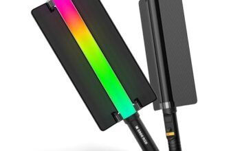 Kodak S900 RGB Video Stick Light with Wireless Remote Control|3200k-5600k Color Temperature|High Light Brightness|Flexible & Light Weight for Photo-Shoot, Video Shoot, Live Stream, Makeup & More