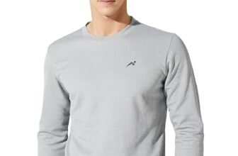 Amazon Brand – Symbol Men’s Crew Neck Sweatshirt_A23-SYA-SW-01_Grey Melange_2XL