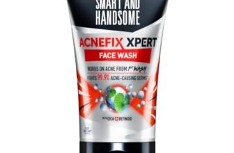 Smart And Handsome Acnefix Xpert Face Wash 100g | Non-Irritant Formula, No Added Colors/Fragrance, Works on Acne from 1st Wash, Fights 99.9% Acne-Causing Germs | with Cica + Retinoid