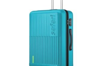 Safari Astra Neo 8 Wheels Trolley Bags, Hard Case Polycarbonate, 360 Degree Wheeling Carry on & Check-in Luggage for Men & Women, Suitcase for Travel, Trolley Bags for Travel