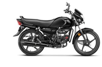 Hero MotoCorp HF Deluxe Drum Self Start Black Booking for Ex-Showroom Price