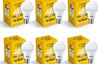 Jaquar 12 W Basic Standard B22 LED Bulb(White, Pack of 6)