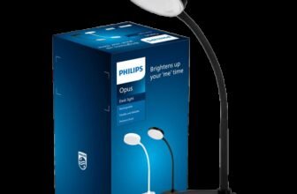 PHILIPS OPUS Table Lamp(48 cm, Black)