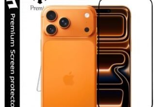 Mothca tempered glass for iPhone 17 Pro Max