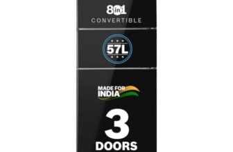 Bosch 335L 3 Star Frost Free Triple Door Maxflex Refrigerator | 8-in-1 Convertible | 57L Extra Flexible Zone | VitaFresh | 18 Hrs Cooling Retention | VarioInverter (CMC36K23VI,Black Pearl,2026 Model)
