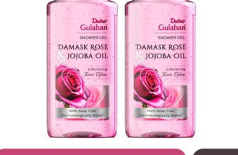Dabur Gulabari Body Wash Shower Gel (Combo Pack) – Damask Rose & Jojoba Oil | 100% Soap free(2 x 250 ml)