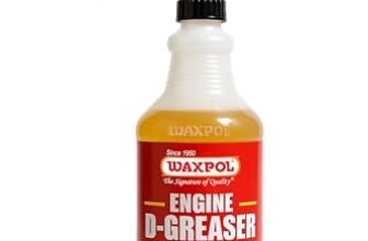 Waxpol Engine Degreaser & Cleaner 1L | Quick-Clean Oil/Grease Remover | For Cars, Bikes, Trucks (Petrol/Diesel) | Garage Floor & Kitchen Chimney Filter Cleaner
