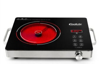 Cookzie 2200 W Infrared Cooktop Touch Panel(Black, IIC2200)