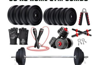 JMB 30 kg 30kg Home Gym Set With 3ft Straight Rod & Weight Plates Home Gym Combo