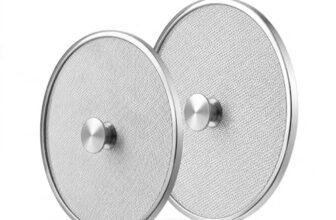 ADD2CART Steel Net Cover Jali| Set Of 2 (18cm & 23cm)| Milk Net Lids/Tope/Chiba | Suitable For Pots/Pan/Kadhai/Bowls | Strong & sturdy Handle | Multipurpose Lid |