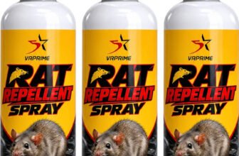 VRPRIME Rat Repellent Spray for Cars, Home & Engine Bay | Rodent Protection Spray(3 x 100 ml)