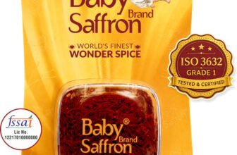 BABY BRAND SAFFRON Mongra Kesar/Kumkumapuvvu For Food, Pooja, Pregnant Women| Grade1 ISO3632 Tested(1 g)
