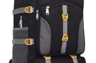 Style look Trakking bag and hikking ,rucksack travel bag for MEN luggage bag 75L(NBLUE) 90 L Backpack(Black)