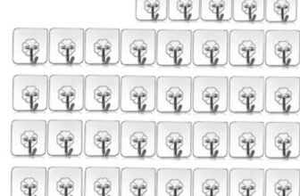 PYORIT Heavy Duty Hooks for Hanging Keys Coats Hats Bags Ceiling Kitchen Accessories Hook 50(Pack of 50)