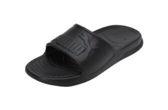 PUMA Mens Popcat 20 Injex Res Black-Black Slide – 8 UK (40111902)