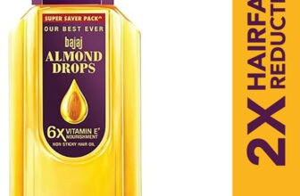 BAJAJ Almond Drops with 6X Vitamin E Nourishment for 2X Hairfall Reduction Hair Oil(725 ml)