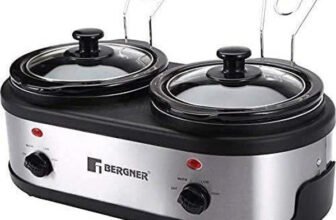 BERGNER BG-193 – Supreme_ Slow Cooker(1.5 L, Grey)