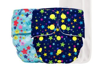 MYLO Baby Leak-Proof Baby Cloth Diaper | Reusable, Washable & Adjustable, 3M-3Y