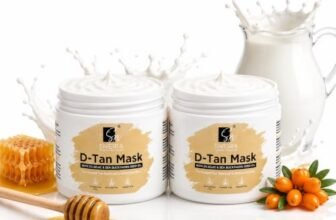Sneira D-TAN Mask 100 gm(pack of 2) for Instant Tan Removal & Sun Protection With Milk, Honey & Kojik suitable for All Skin Types