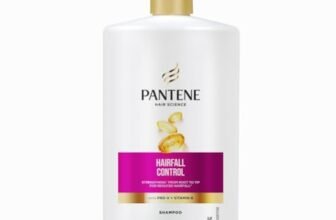Pantene Hair Fall Control Shampoo for Weak, Dry and Frizzy Hair, with Pro V + Vitamin B, 1 Ltr