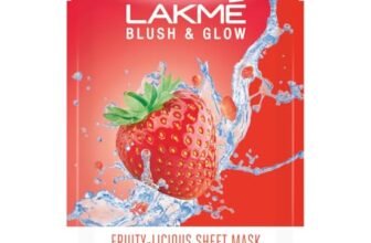 Lakme Blush & Glow Strawberry Sheet Mask|| 25 ml