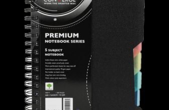 LUXOR Single Ruled A5-300 Regular Notebook Single Ruled 300 Pages(Black)