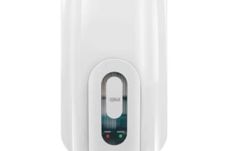GM Fogo 5Ltr 3KW Instant Water Heater Geyser | Warranty of 7Yr Tank, 4Yr Element, 2Yr Product | Rust & Shock Proof | 6.5 Bar Pressure for High Rise Building | Home Kitchen & Bathroom | White