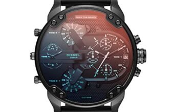 Diesel Analog Stainless Steel Black Dial and Band (Big dial) Men’s Watch-DZ7395