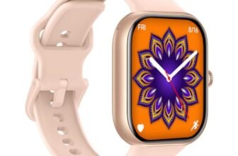 REDMI Watch Move 1.85 Premium AmoLED,14 Day Battery,Best Accuracy,Dual Core Processor Smartwatch (Gold Rush Strap, Free Size)